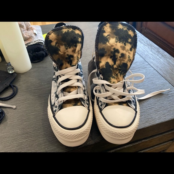 Custom Washed Platform Chuck Taylor All Star - Picture 9 of 9